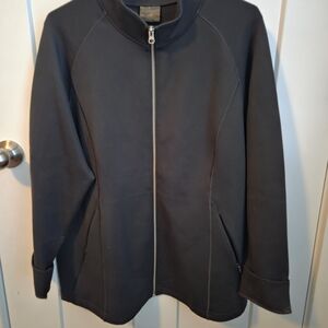 32 Degrees Black Full-Zip Jacket